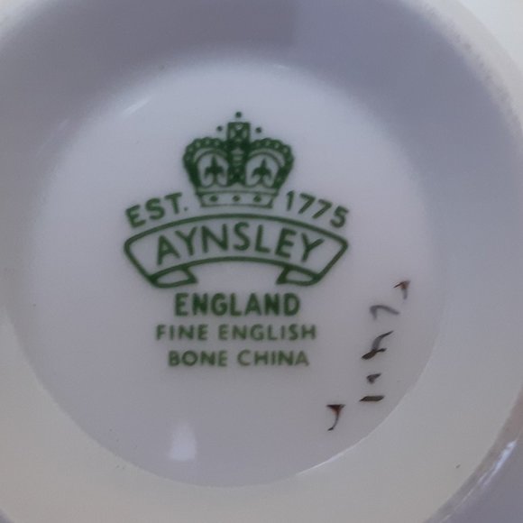 Tea Cup and Saucer by Aynsley - Picture 11 of 11
